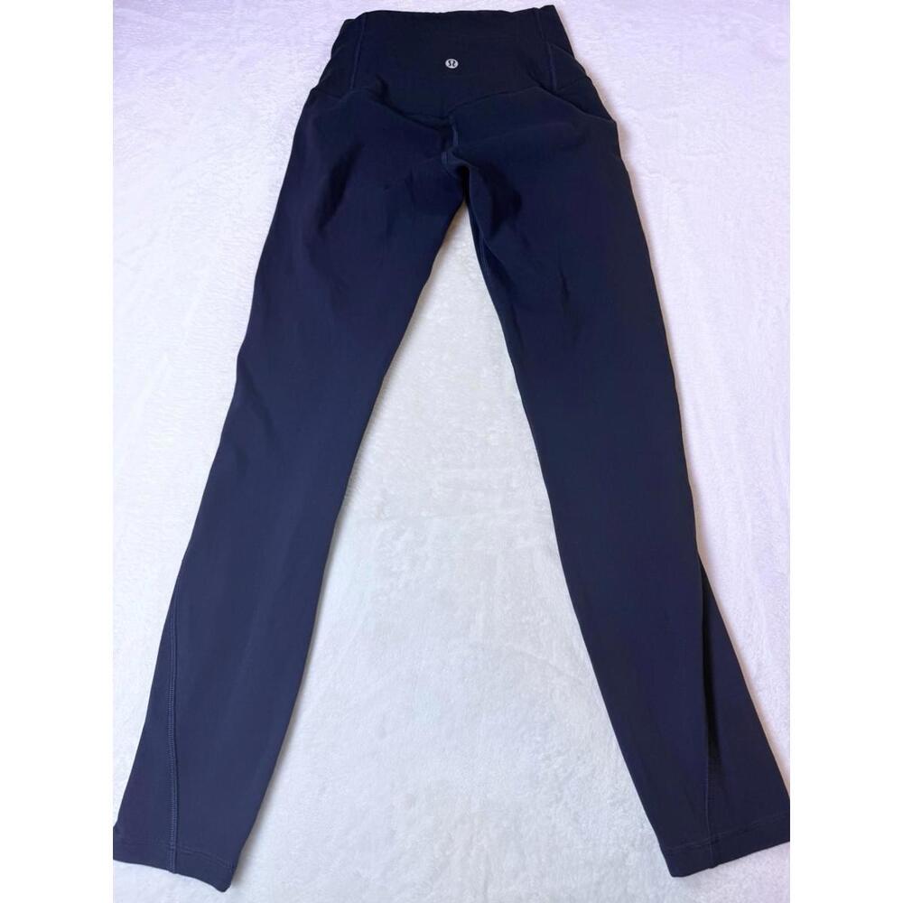 LULULEMON High Rise Women’s Navy Blue Size 2 - Picture 2 of 5